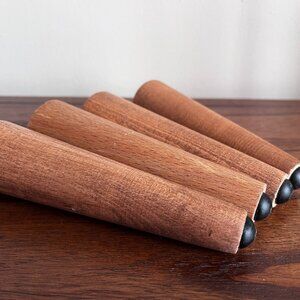 Set of 12 Handmade Midcentury Sofa Legs